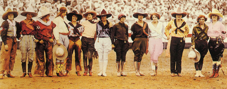 Cowgirls at the Rodeo